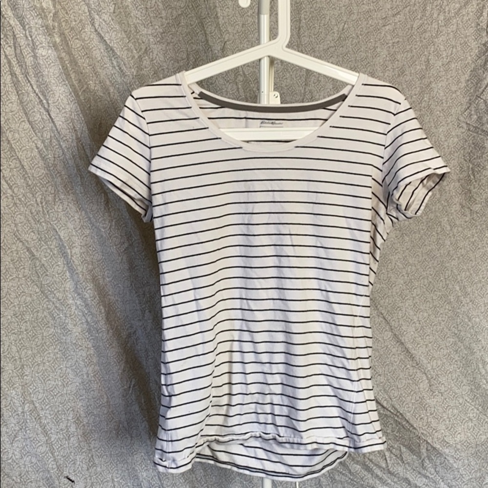 Striped Eddie Bauer T-shirt